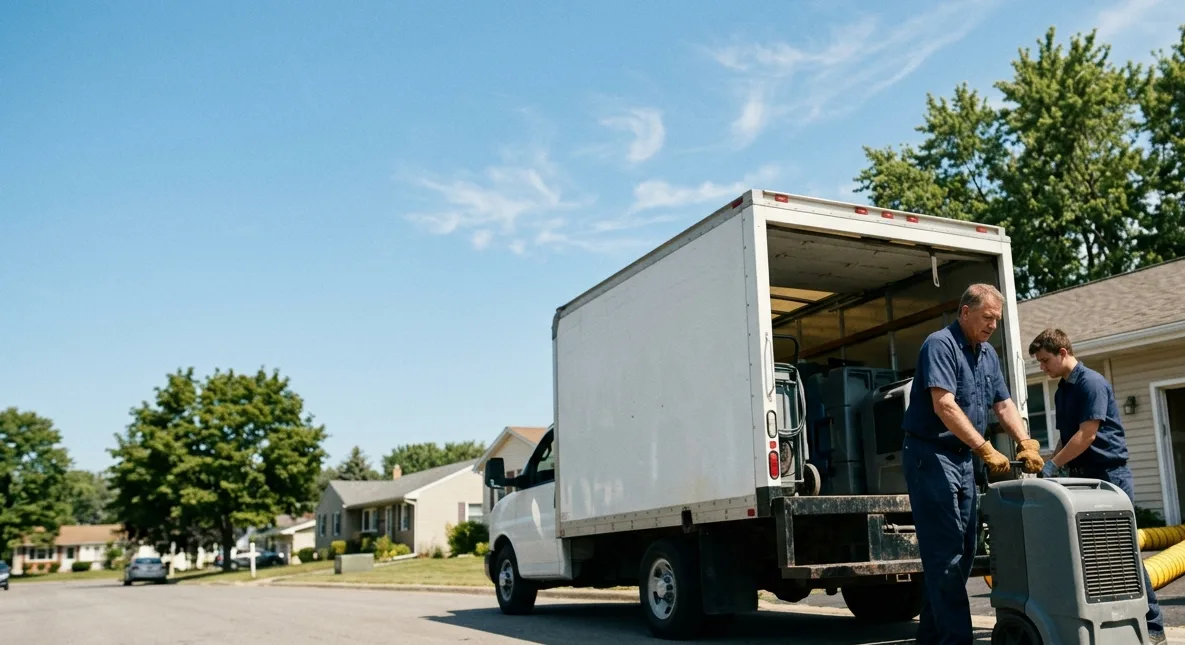 Water Damage Cleanup in Aubrey, TX near me